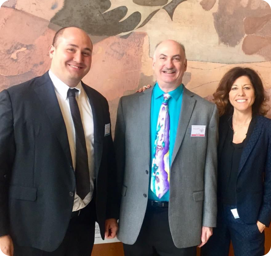 Massimo Giannessi, David M. Gab e Patrizia Angelotti