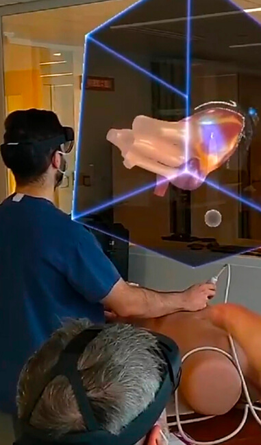 esempio di realtà virtuale in aula